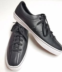 K-Swiss Men's Black Leather Sneaker